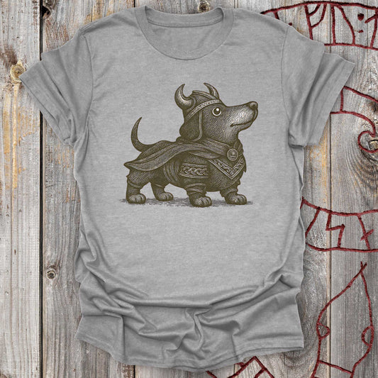 Brave Norse Warrior Dachshund T-Shirt