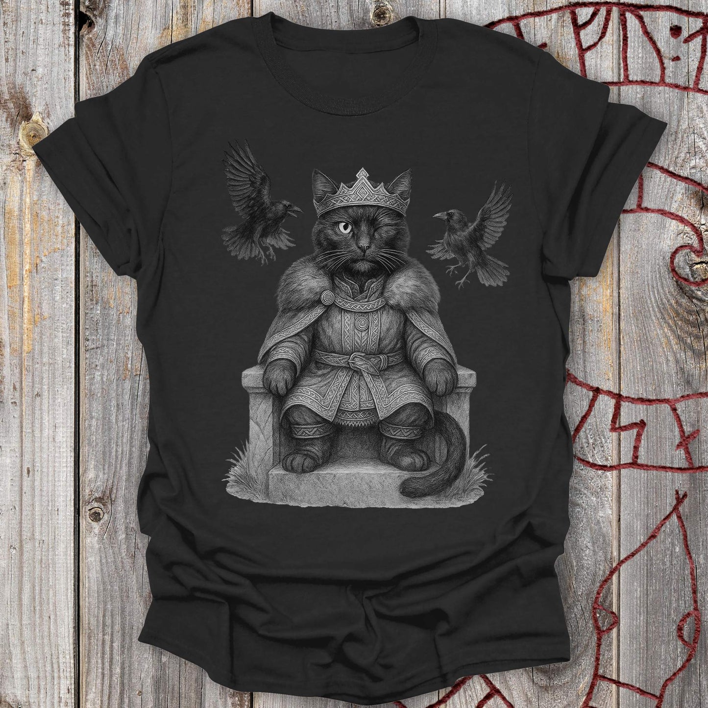 T-Shirt Odin the Cat God T-Shirt Unisex size S M L XL 2XL