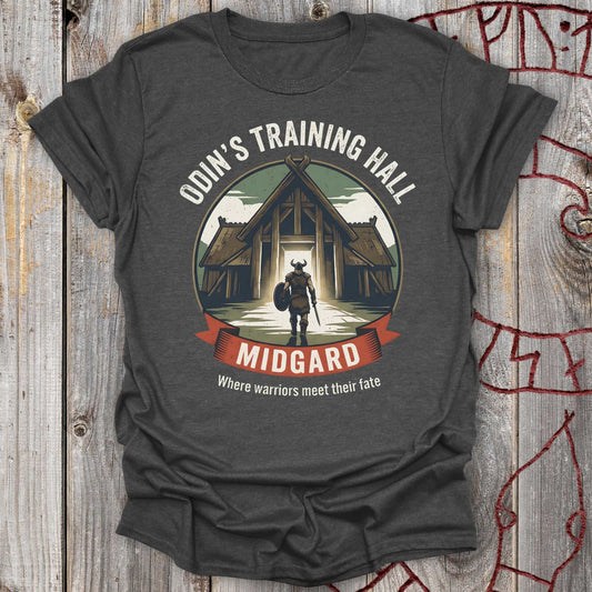 T-Shirt Odins Training Hall - Midgard T-shirt Unisex size S M L XL 2XL
