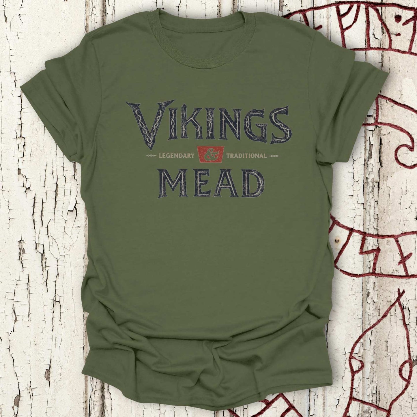 T-Shirt Vikings & Mead T-shirt NEW! Unisex size S M L XL 2XL