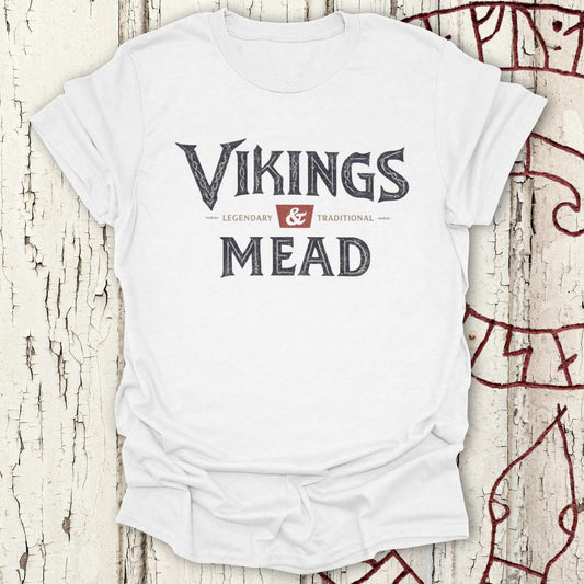 T-Shirt Vikings & Mead T-shirt NEW! Unisex size S M L XL 2XL