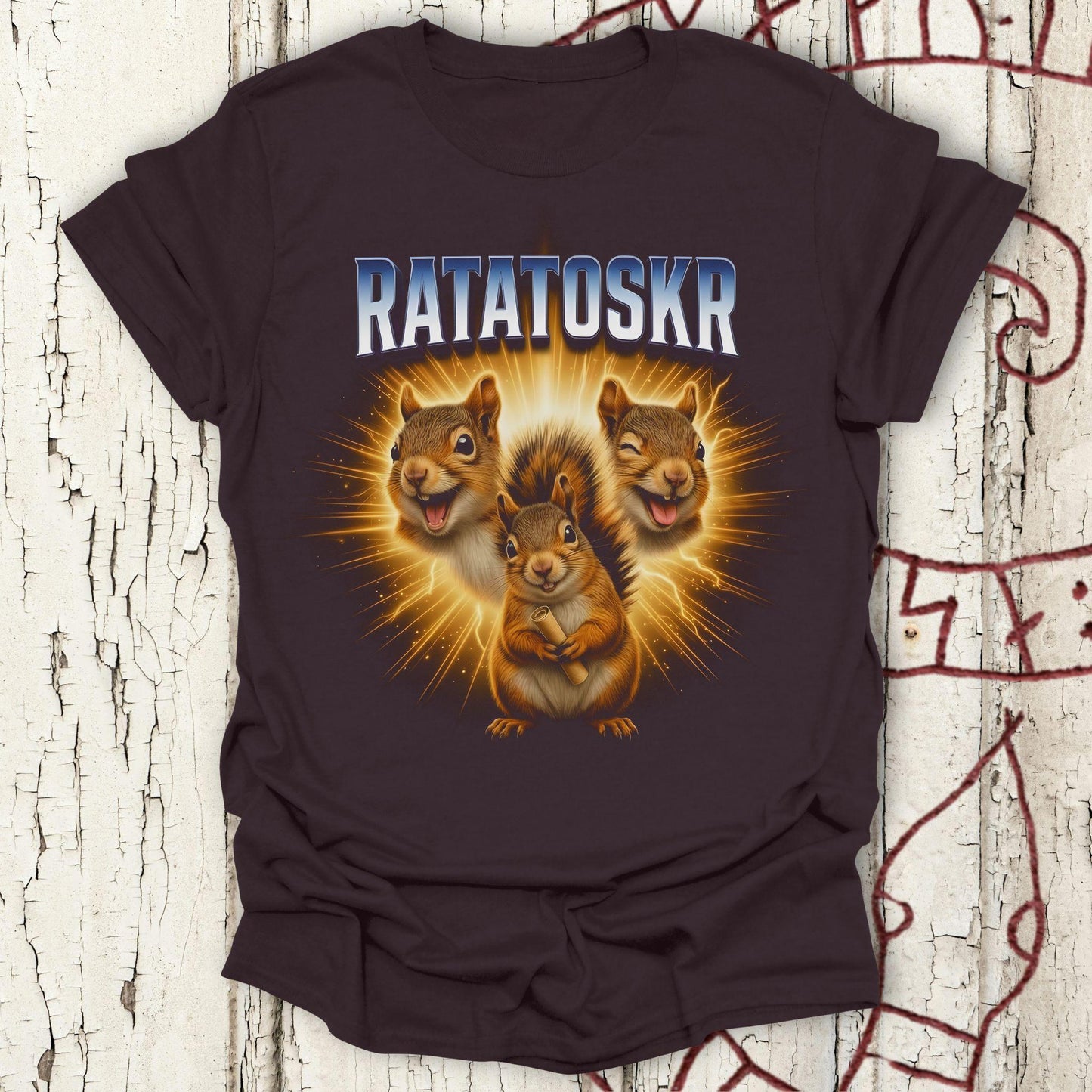 Ratatoskr Bootleg Shirt- Funny Norse Mythology T-shirt NEW!