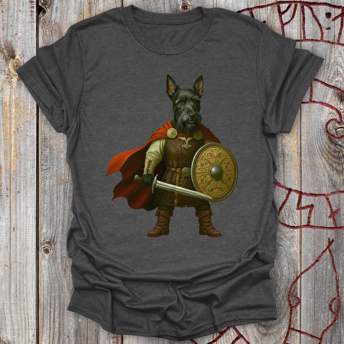 Scottish Terrier - Norse Hero Dog T-Shirt