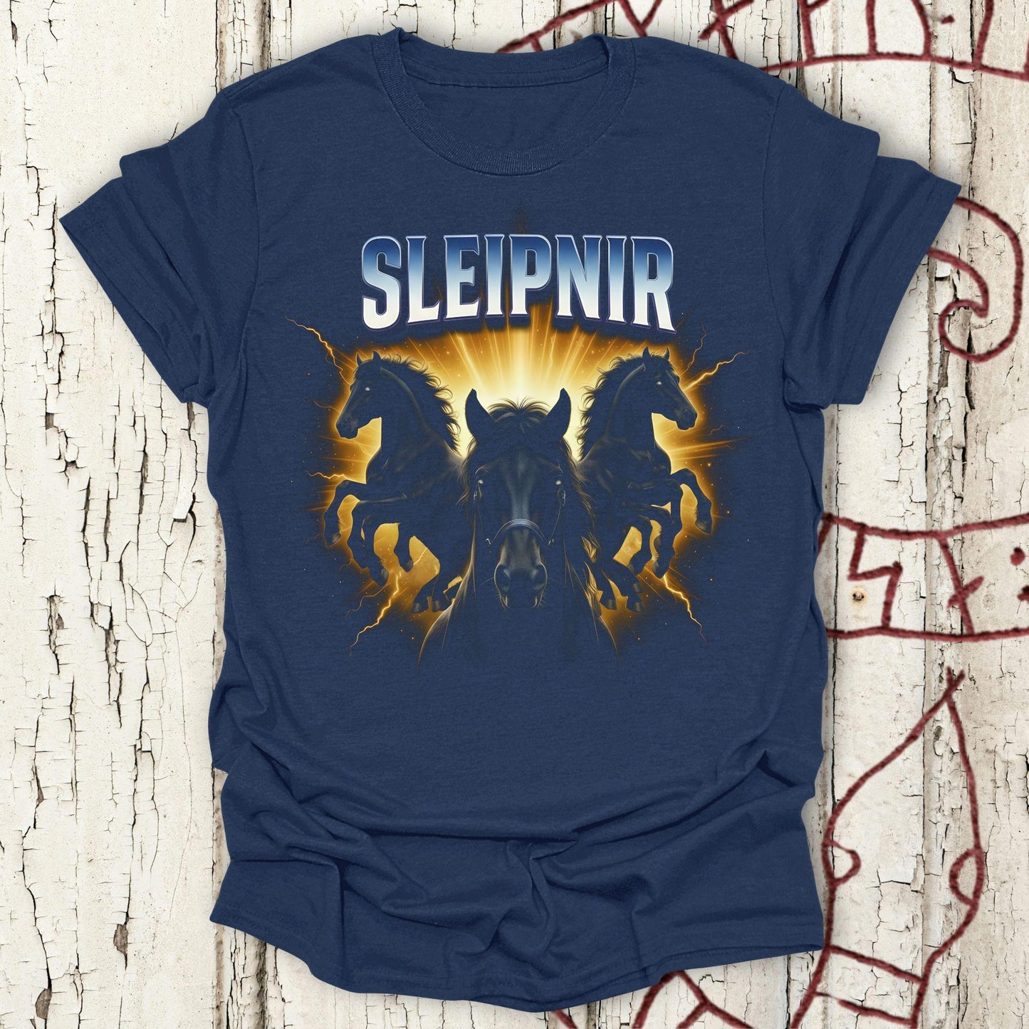 Sleipnir Bootleg Shirt - Funny Norse Mythology T-shirt NEW!