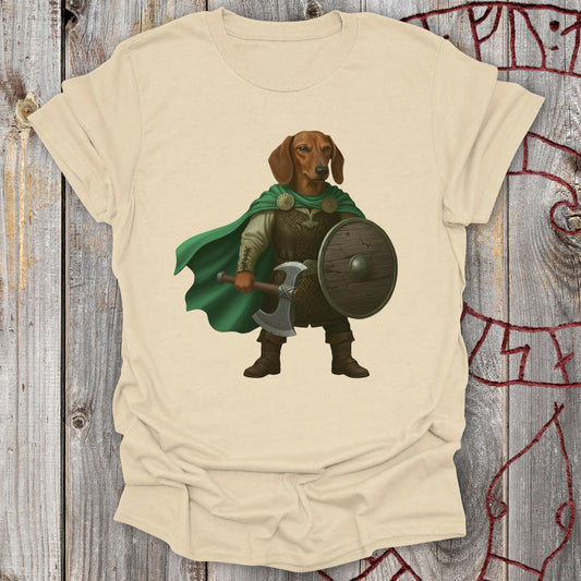 T-Shirt Fierce Dachshund - Norse Hero Dog T-Shirt Unisex size S M L XL 2XL