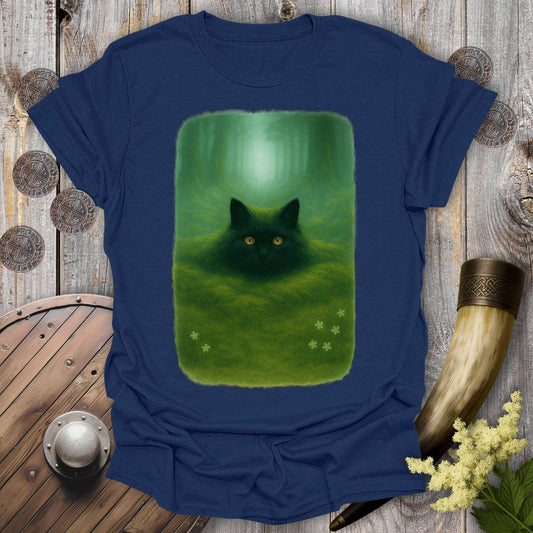 T-Shirt Navy / S The Forest Spirit’s Cat T-shirt