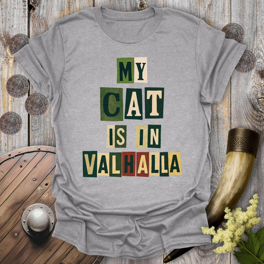 T-Shirt Sport Grey / S My Cat is in Valhalla Memorial T-Shirt