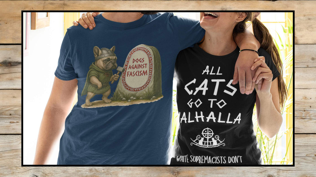 Viking Creatures Co Against Hate and Fascism