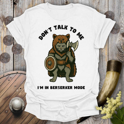 Viking Berserker Cat T-shirt