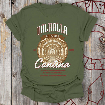 T-Shirt Valhalla Cantina - Funny Ad T-Shirt Unisex size S M L XL 2XL