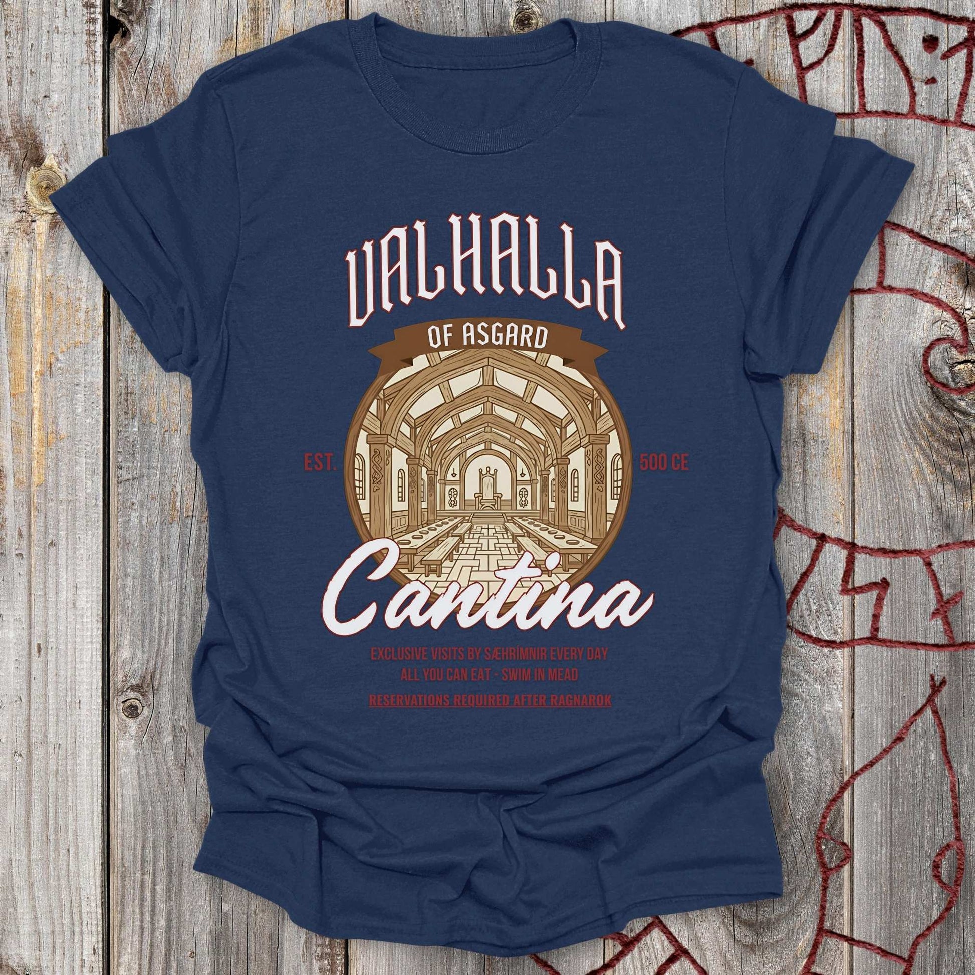 T-Shirt Valhalla Cantina - Funny Ad T-Shirt Unisex size S M L XL 2XL