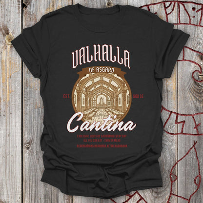 T-Shirt Valhalla Cantina - Funny Ad T-Shirt Unisex size S M L XL 2XL