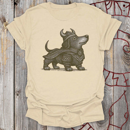 Brave Norse Warrior Dachshund T-Shirt