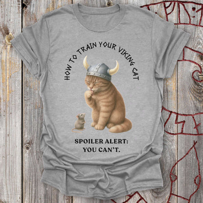 T-Shirt How to Train Your Viking Cat - T-Shirt Unisex size S M L XL 2XL