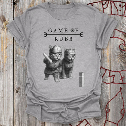 A Game of Kubb - Viking Cat T-shirt