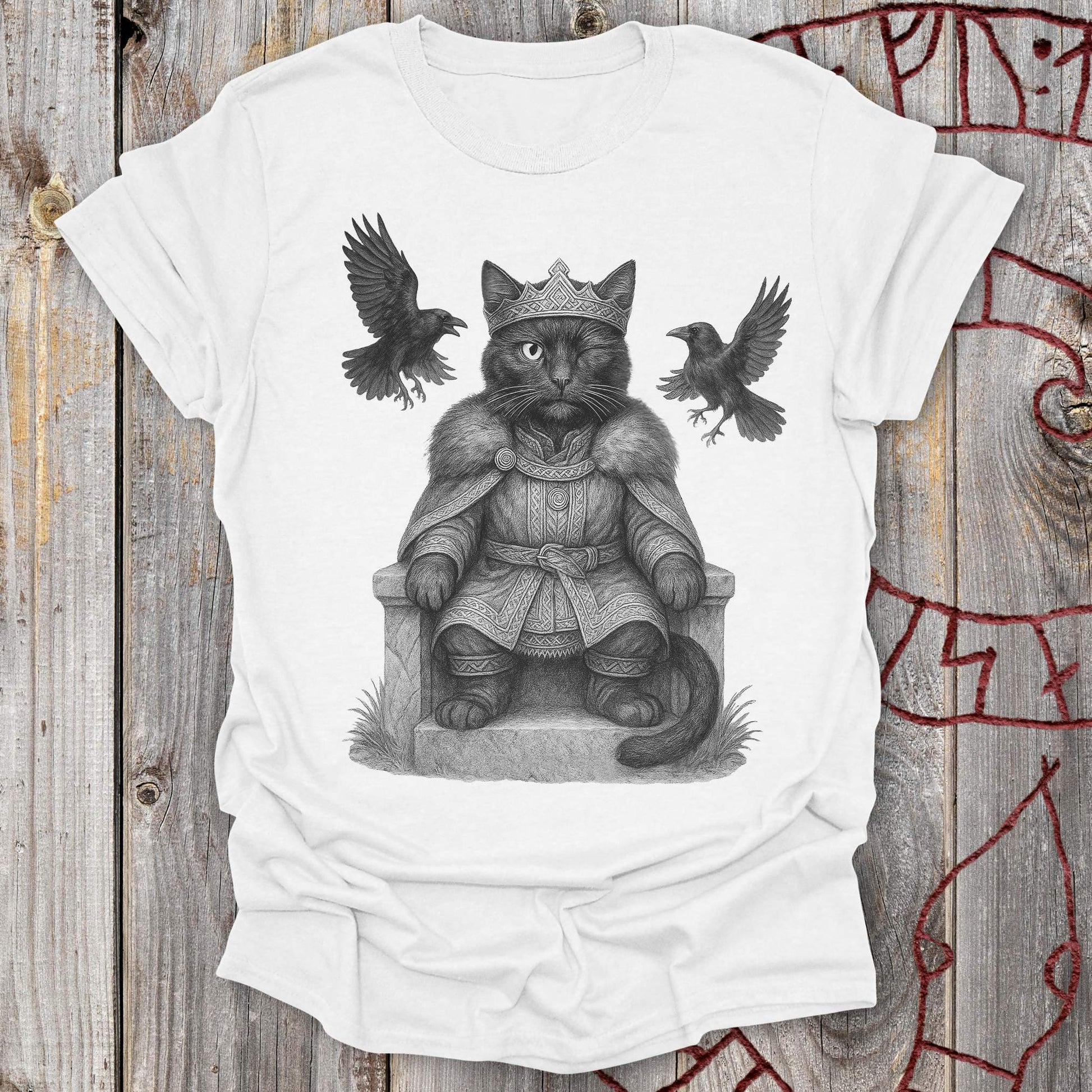 T-Shirt Odin the Cat God T-Shirt Unisex size S M L XL 2XL