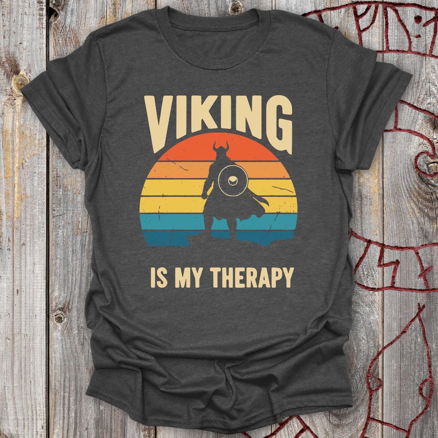 T-Shirt Viking is My Therapy - Adventure Time T-shirt Unisex size S M L XL 2XL