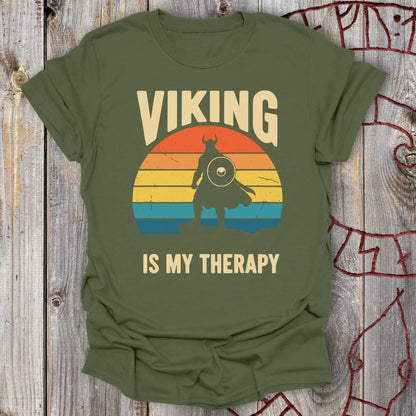 T-Shirt Viking is My Therapy - Adventure Time T-shirt Unisex size S M L XL 2XL