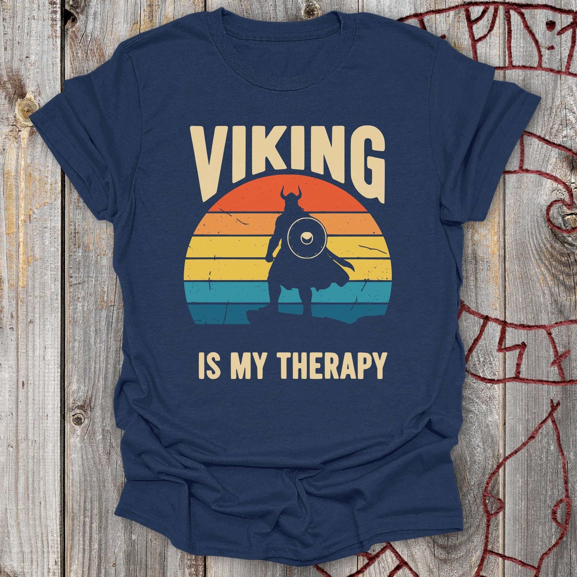 T-Shirt Viking is My Therapy - Adventure Time T-shirt Unisex size S M L XL 2XL