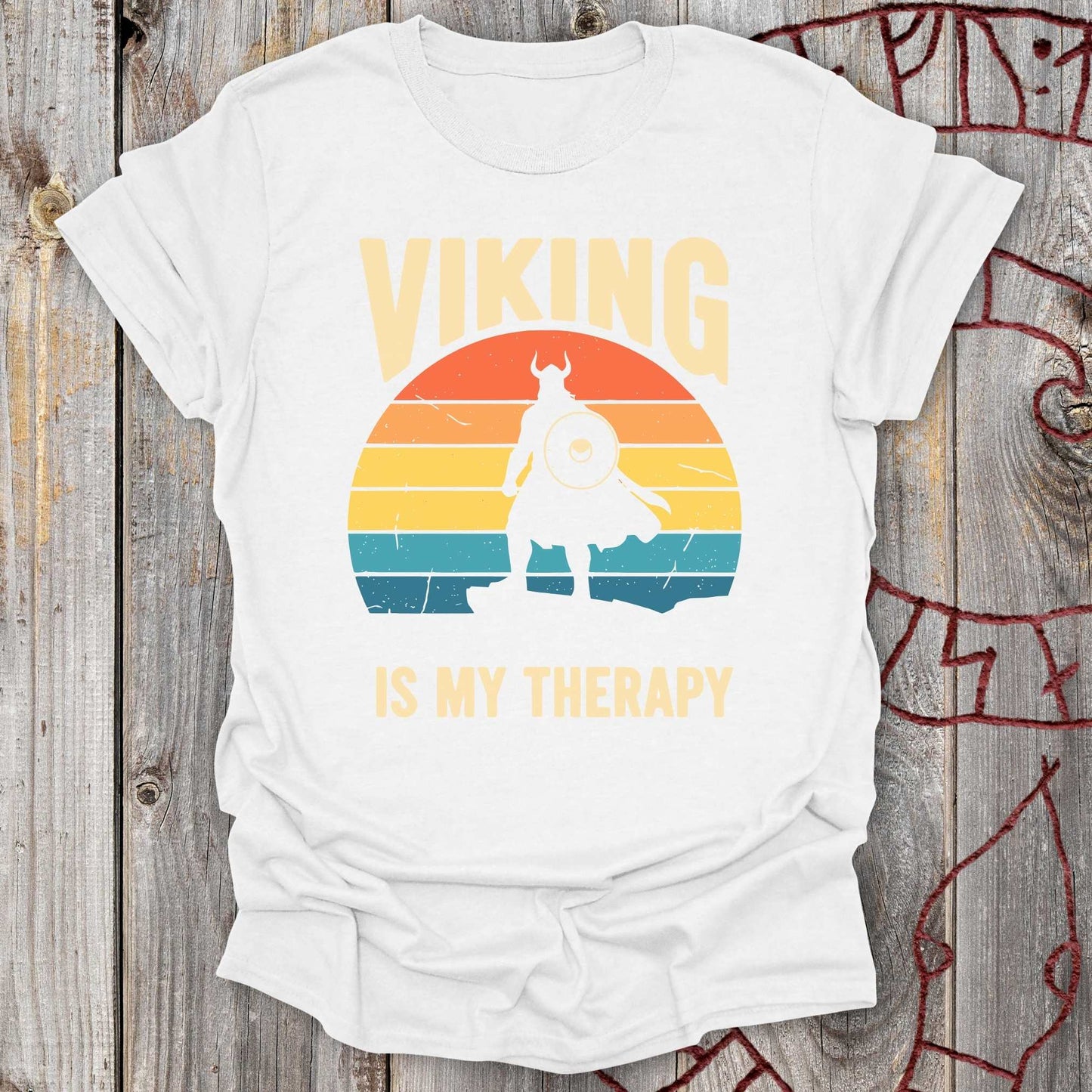 T-Shirt Viking is My Therapy - Adventure Time T-shirt Unisex size S M L XL 2XL