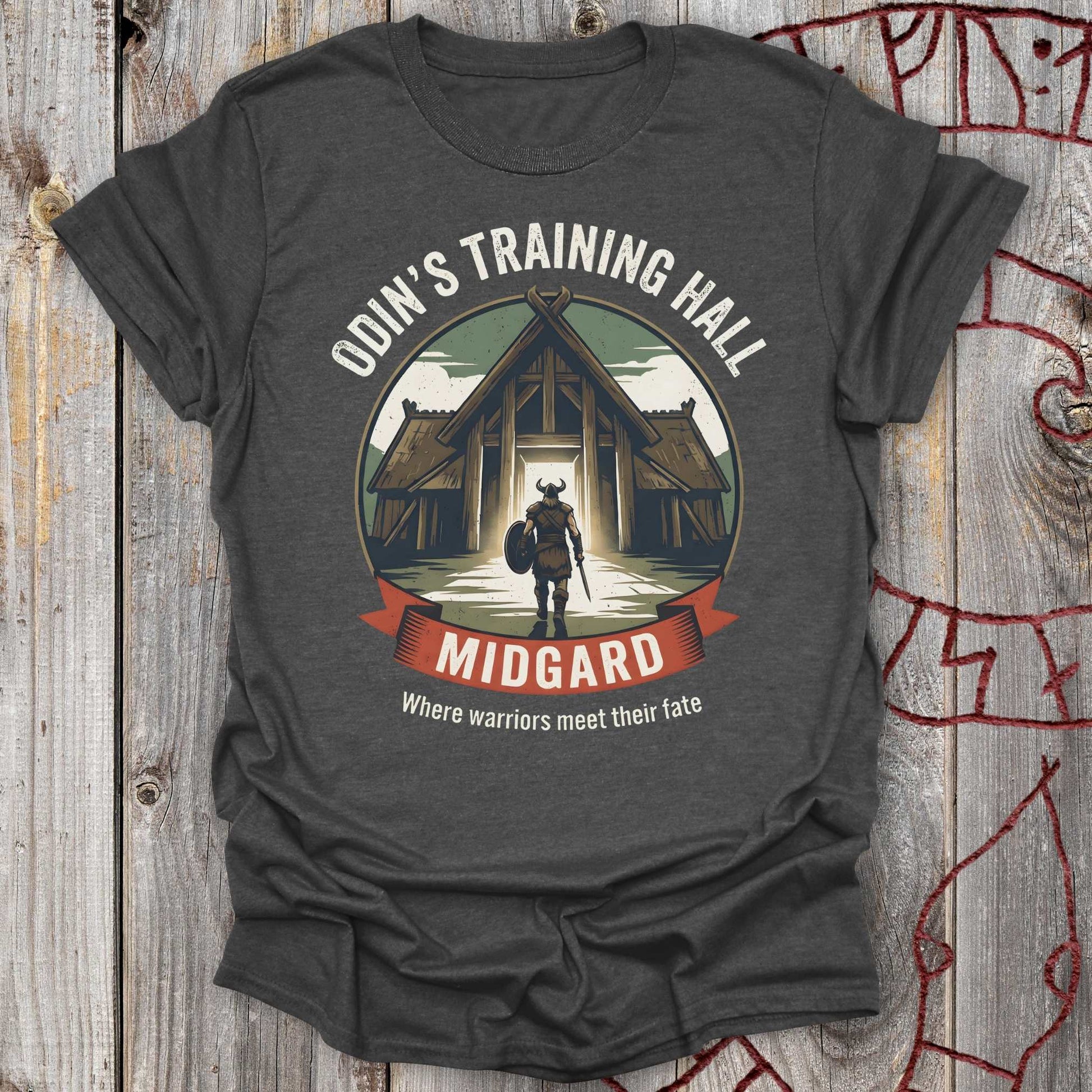 T-Shirt Odins Training Hall - Midgard T-shirt Unisex size S M L XL 2XL