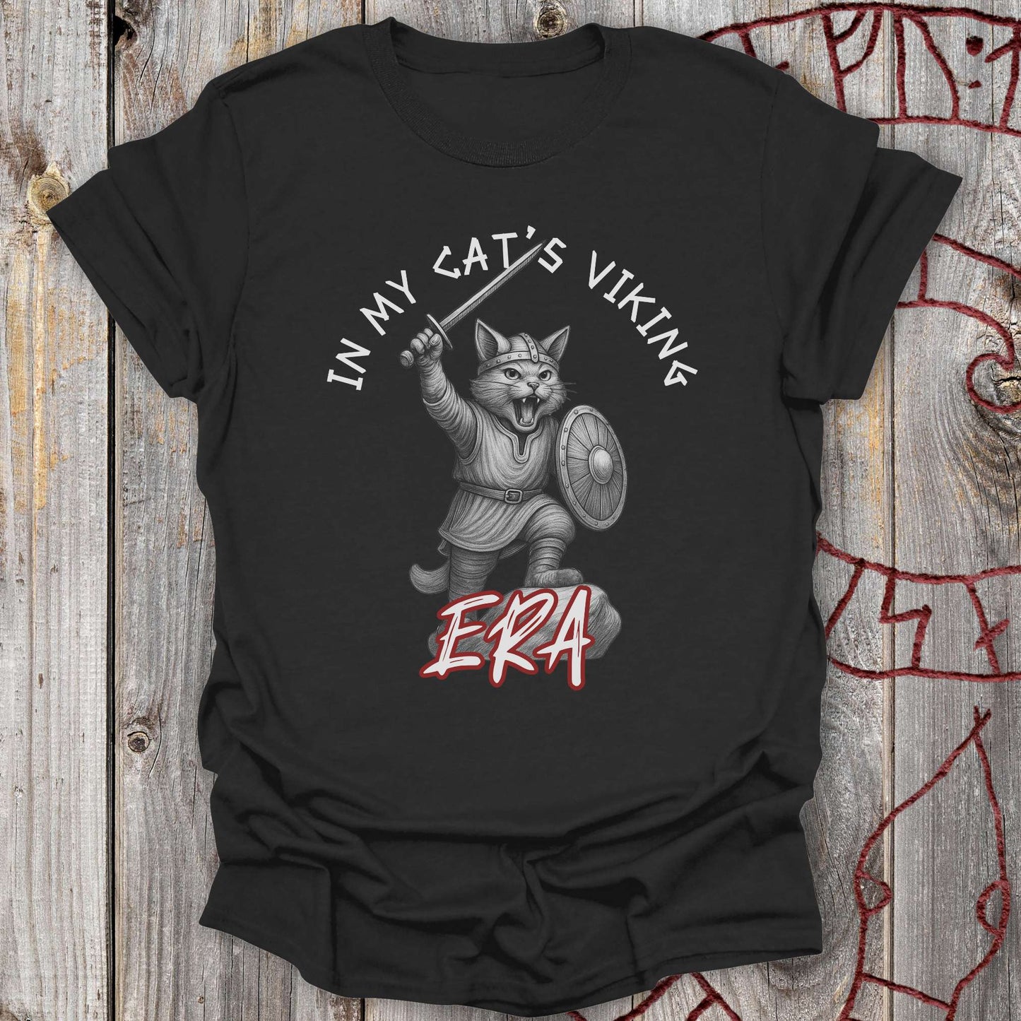 T-Shirt In My Cat’s Viking Era T-Shirt Unisex size S M L XL 2XL