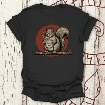 Gossip No. 1 - Funny Ratatosk Norse Mythology Creature T-shirt NEW!