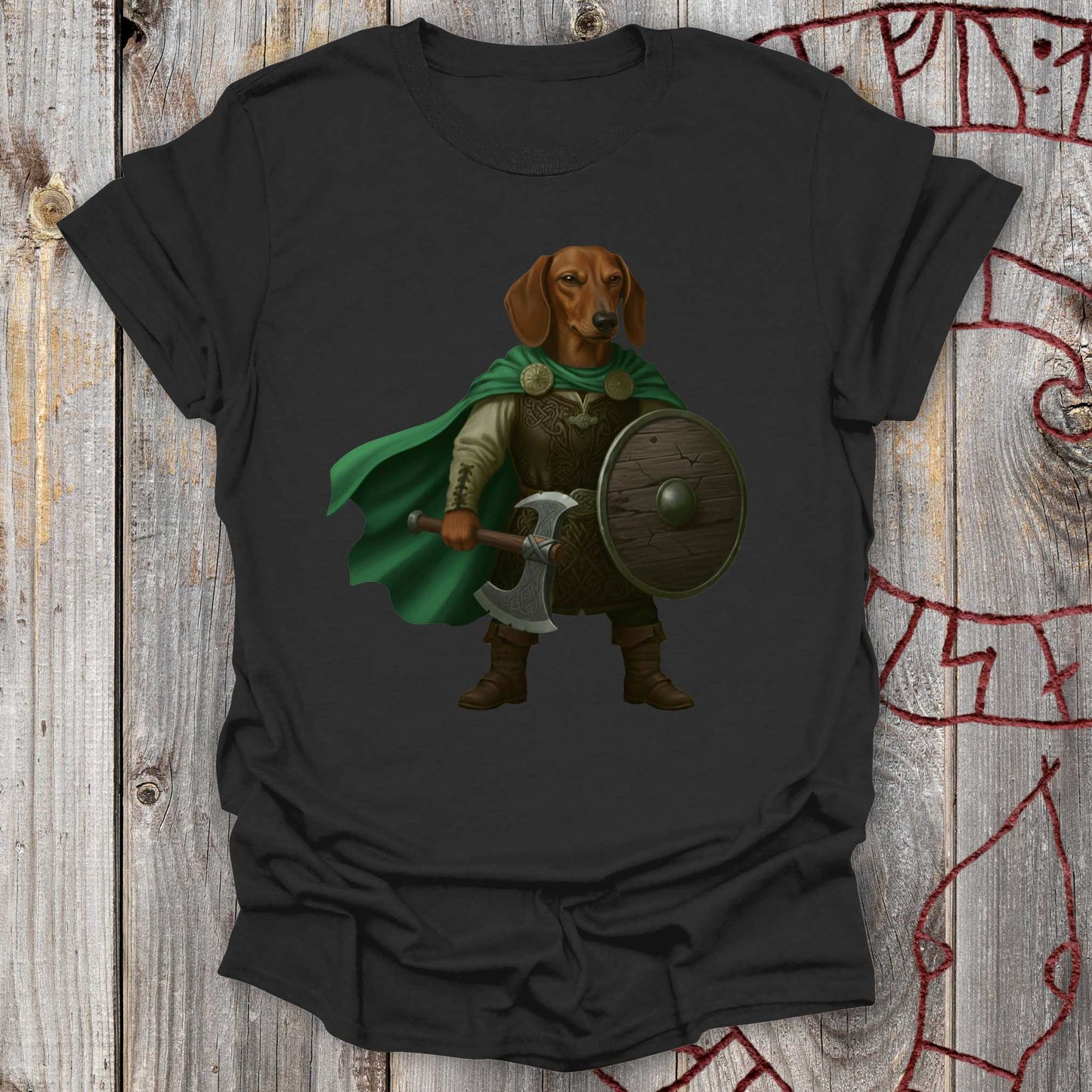Fierce Dachshund - Norse Hero Dog T-Shirt
