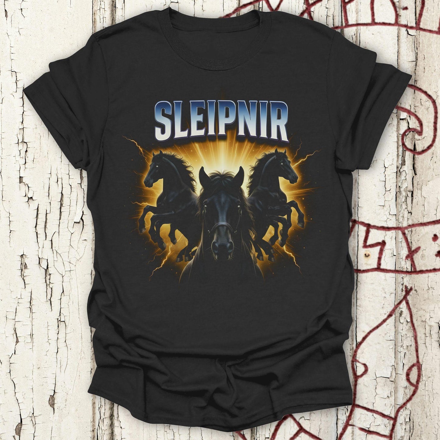 Sleipnir Bootleg Shirt - Funny Norse Mythology T-shirt NEW!