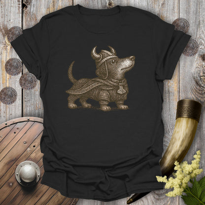 Brave Norse Warrior Dachshund T-Shirt