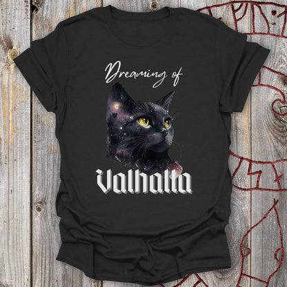 T-Shirt Dreaming of Valhalla - Celestial Cat T-Shirt Unisex size S M L XL 2XL