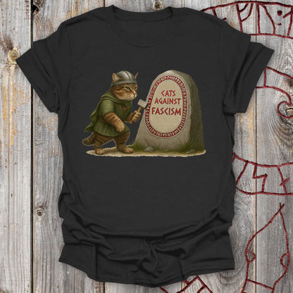 Cats Against Fascism T-Shirt