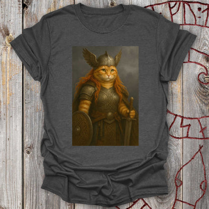 T-Shirt Valkyrie Warrior - Cat Portrait T-Shirt Unisex size S M L XL 2XL