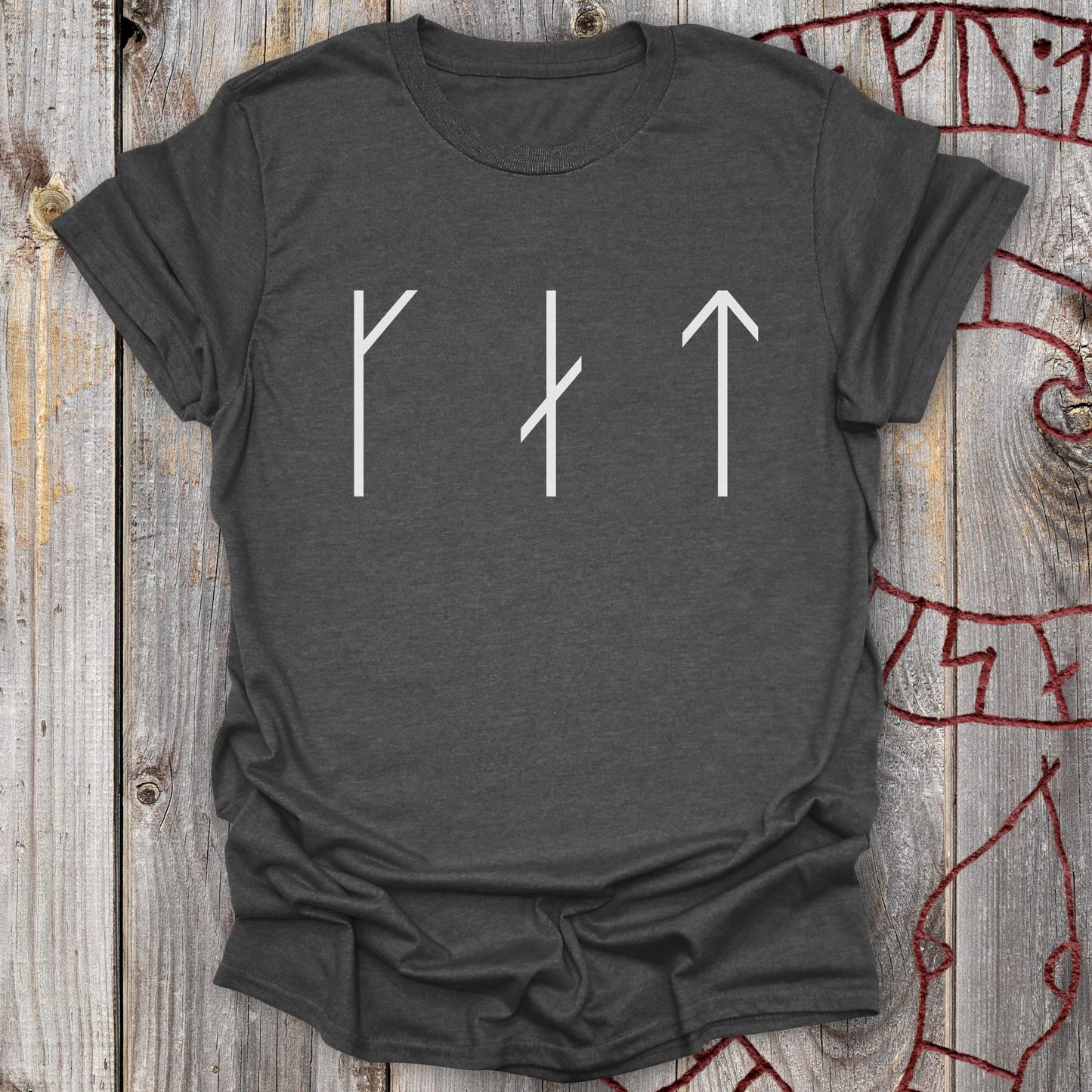 CAT in Runes T-Shirt