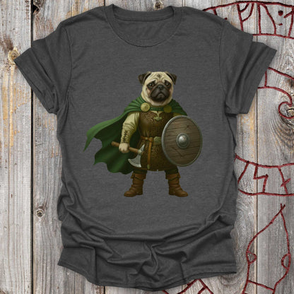 Brave Pug - Norse Hero Dog T-Shirt