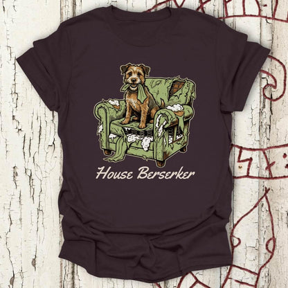 House Berserker - Funny Terrier Chaos T-shirt NEW!