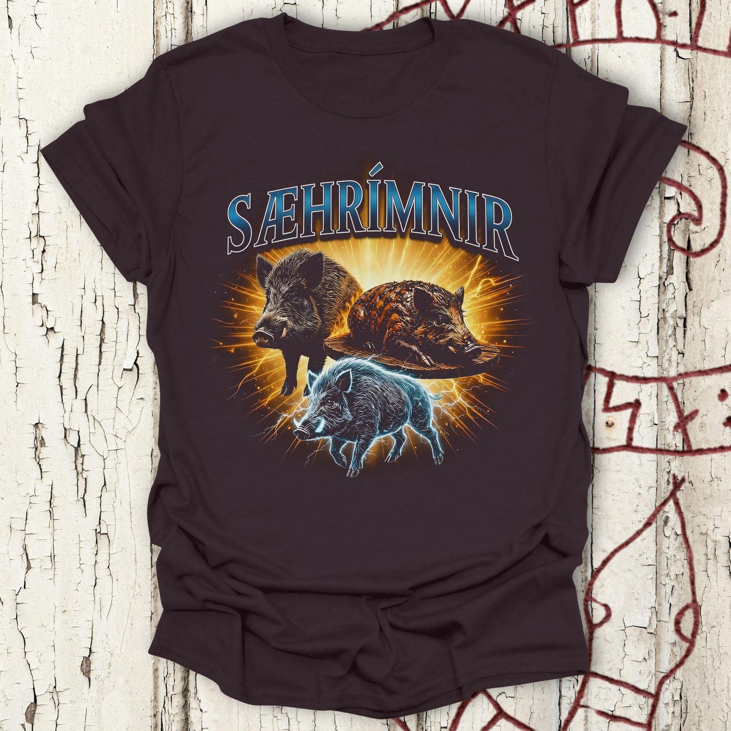 Sæhrímnir Bootleg Shirt - Funny Norse Mythology T-shirt NEW!