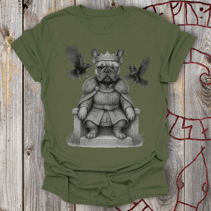 Odin the Bulldog - Norse God T-Shirt