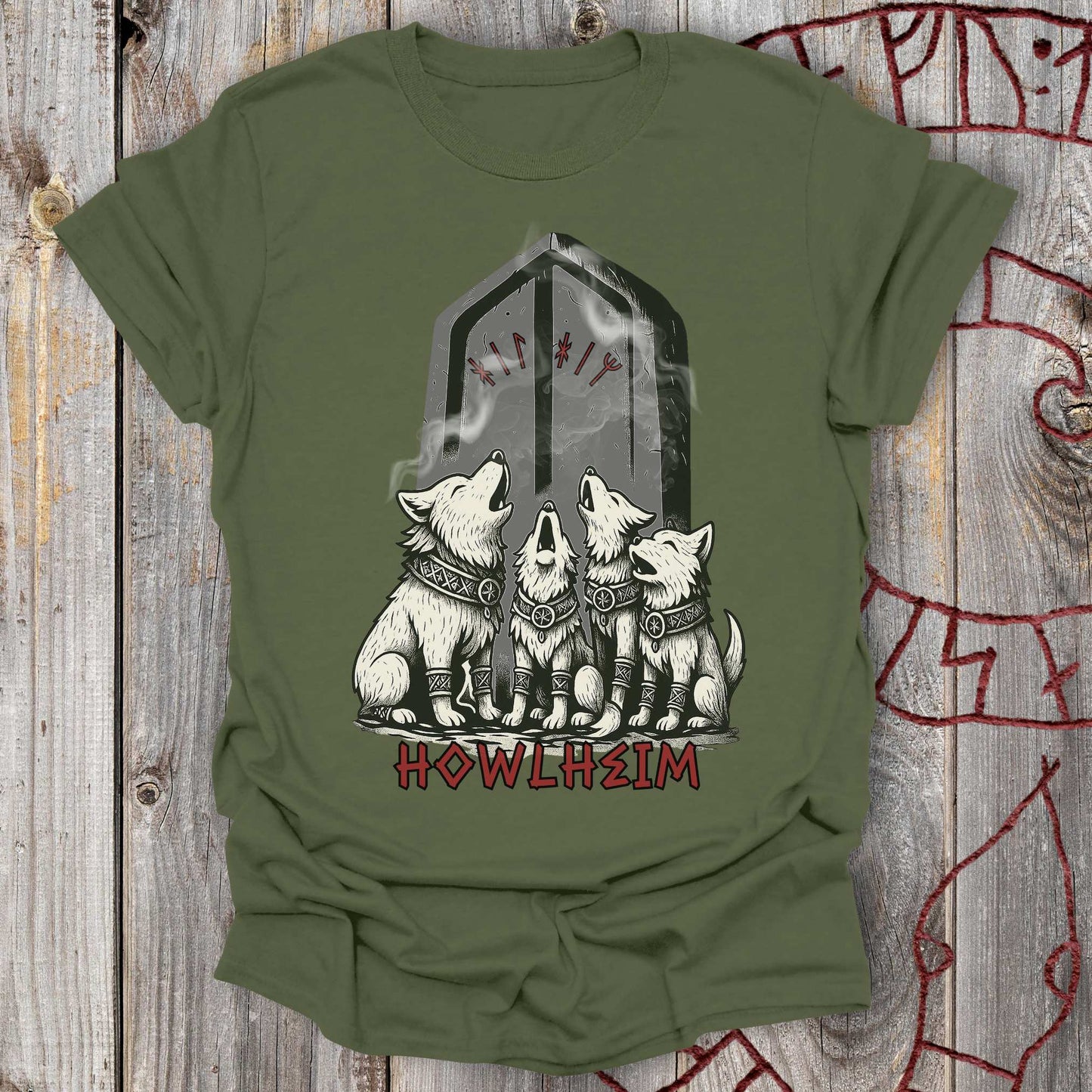 Howlheim Viking Guard Dogs T-Shirt