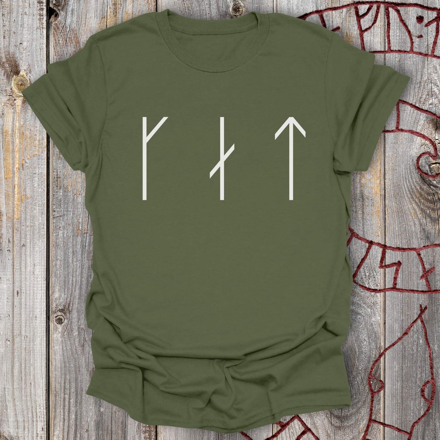 CAT in Runes T-Shirt