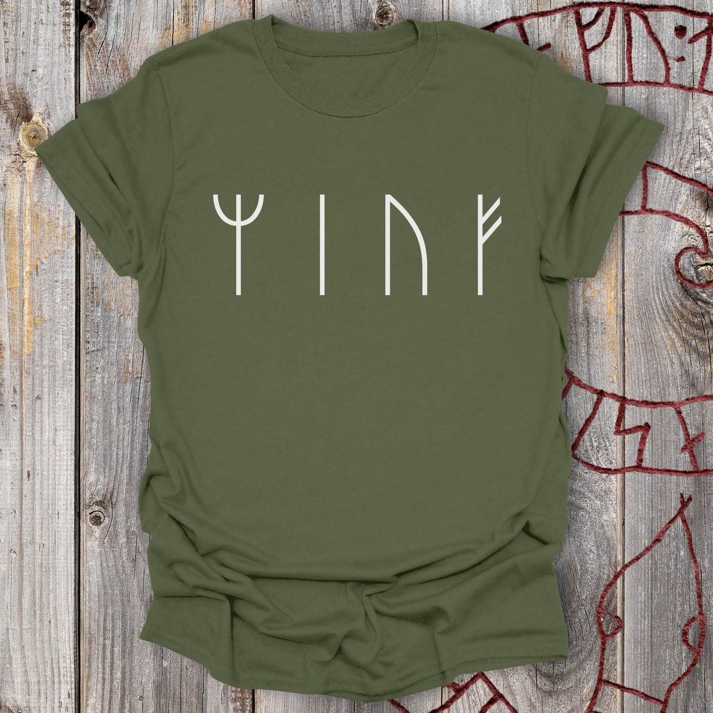 MEOW in Runes T-Shirt