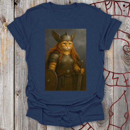 T-Shirt Valkyrie Warrior - Cat Portrait T-Shirt Unisex size S M L XL 2XL