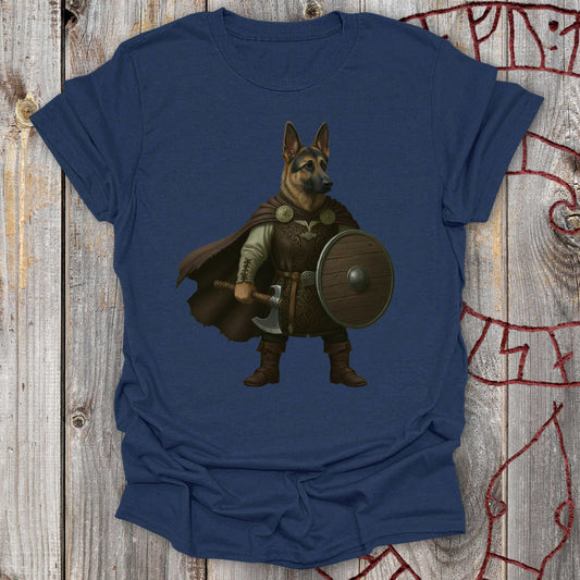 German Shepherd - Norse Hero Dog T-Shirt