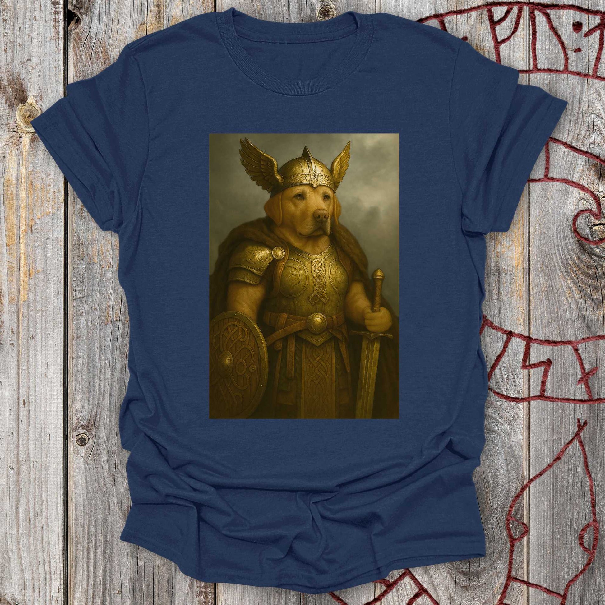 T-Shirt Labrador Retriever Viking Portrait T-Shirt Unisex size S M L XL 2XL