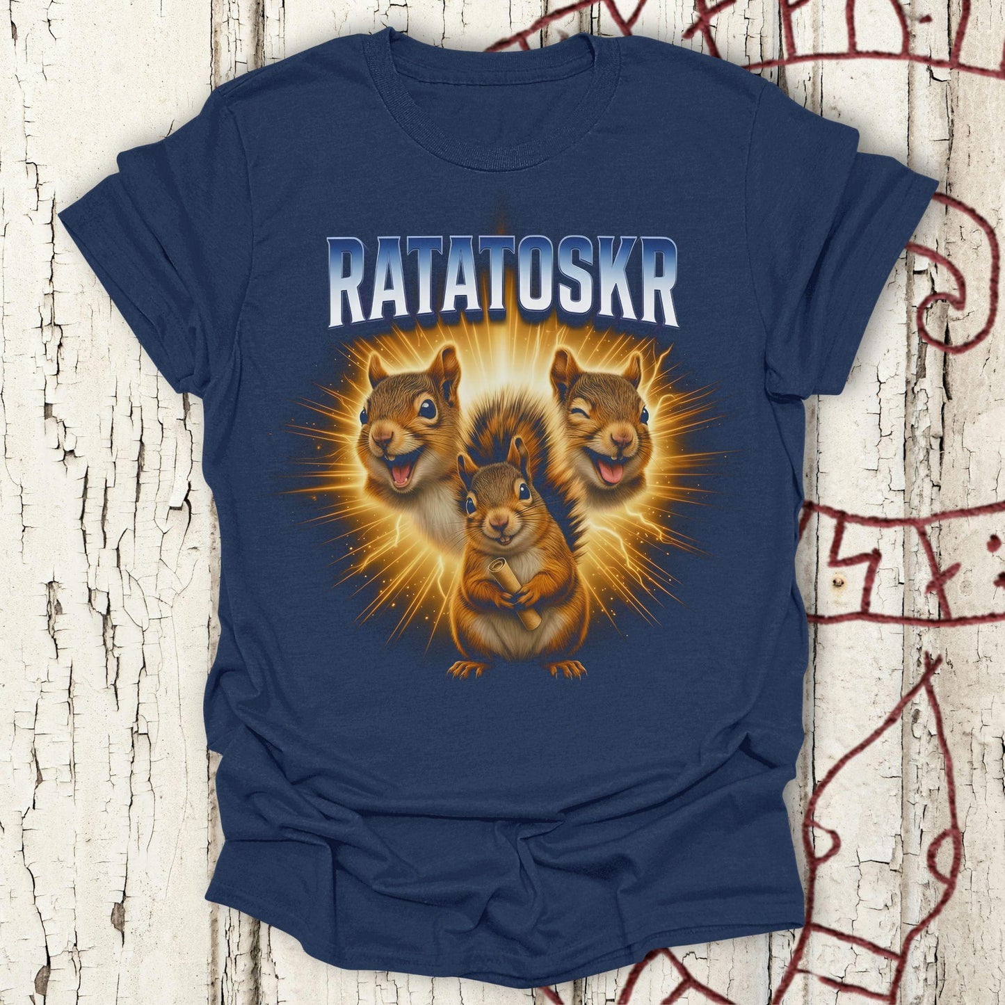 Ratatoskr Bootleg Shirt- Funny Norse Mythology T-shirt NEW!