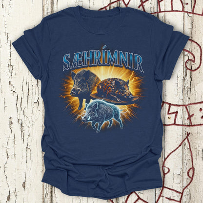 Sæhrímnir Bootleg Shirt - Funny Norse Mythology T-shirt NEW!