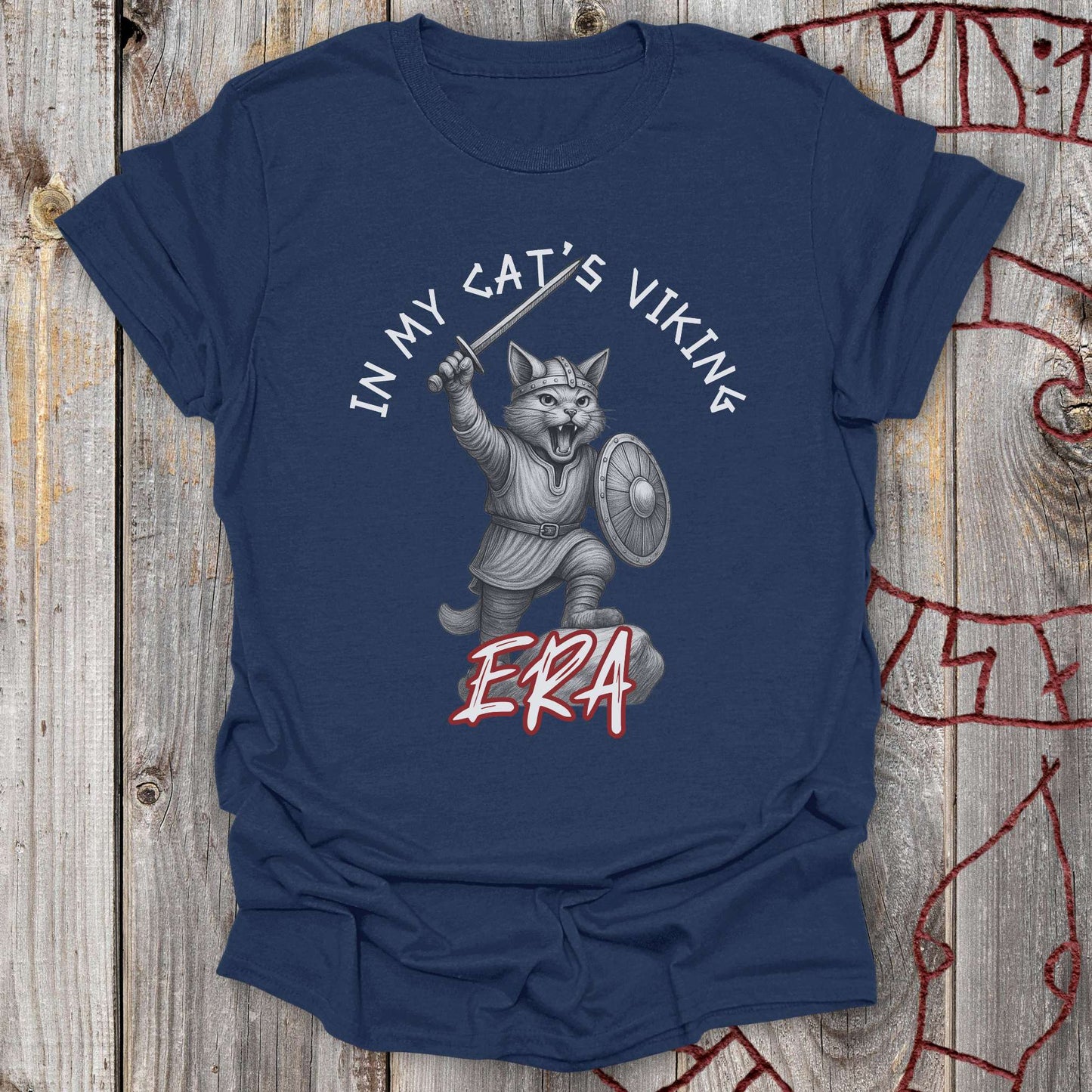 T-Shirt In My Cat’s Viking Era T-Shirt Unisex size S M L XL 2XL