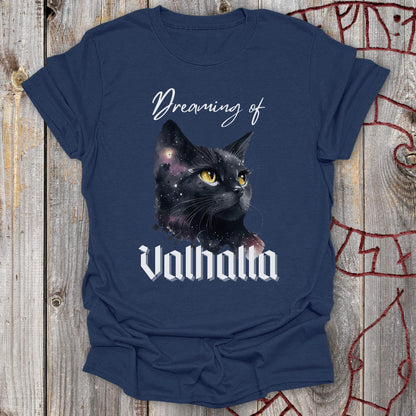 T-Shirt Dreaming of Valhalla - Celestial Cat T-Shirt Unisex size S M L XL 2XL