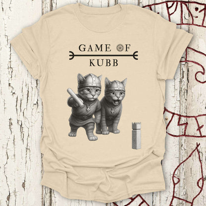 T-Shirt Game of Kubb - Viking Cat T-shirt Unisex size S M L XL 2XL