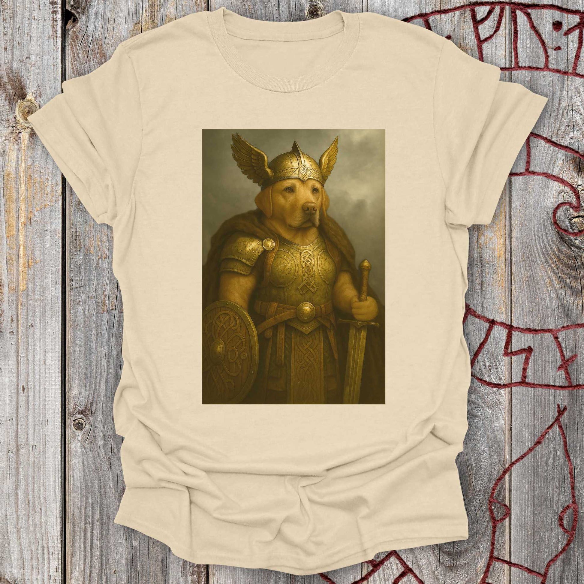T-Shirt Labrador Retriever Viking Portrait T-Shirt Unisex size S M L XL 2XL